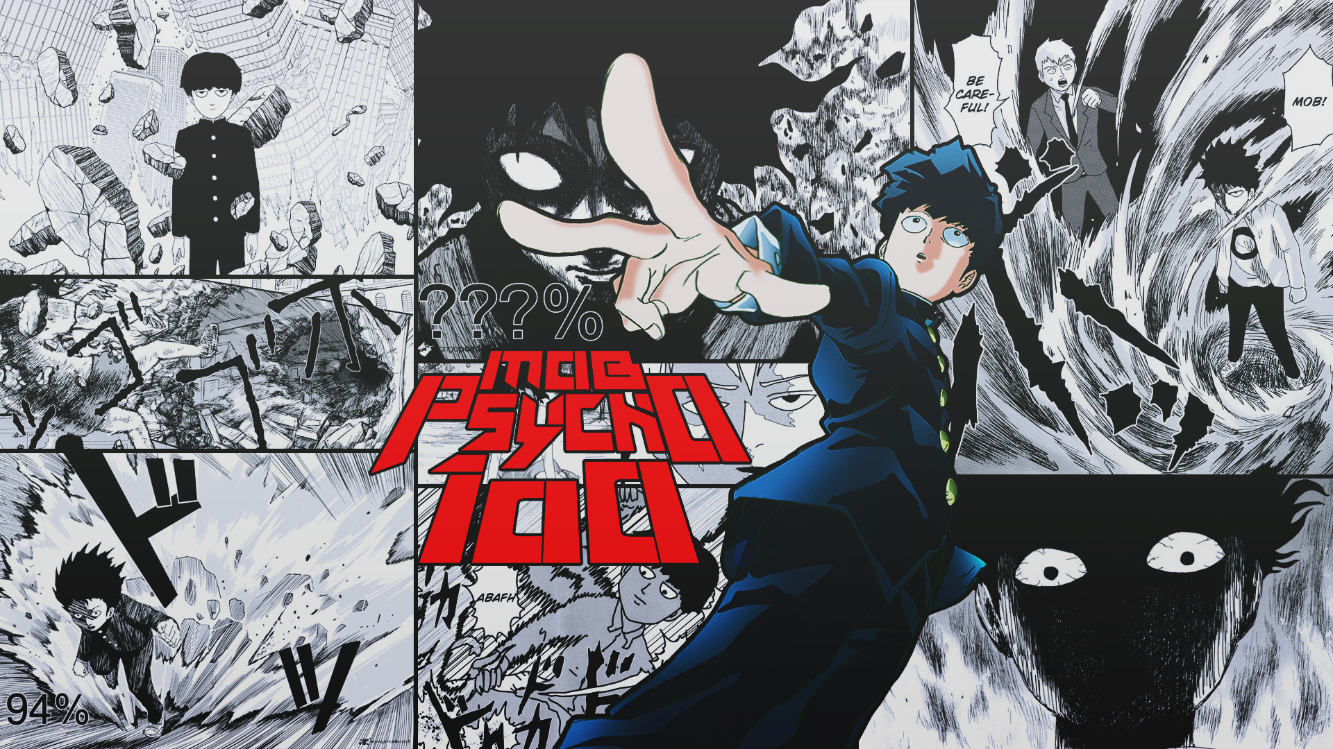 Mob Psycho 100 - Shigeo Kageyama HD Wallpaper