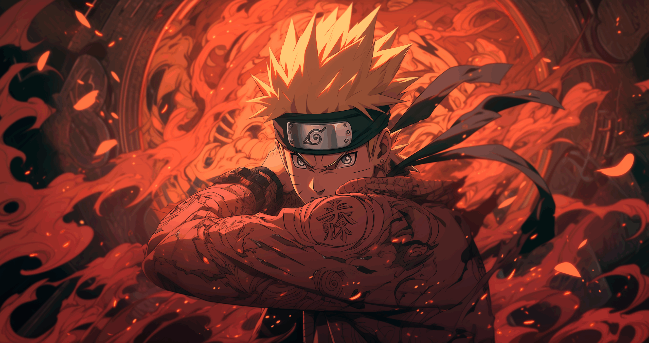 Naruto Uzumaki Streetwear Style Wallpaper QHD Resolution